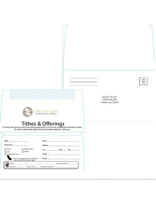Tithe/Offering Envelopes