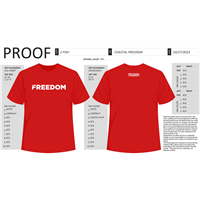 Freedom Prayer (Red Shirt)