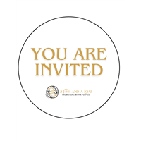 Circle Invitation Cards