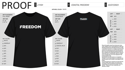 Freedom Participant (Black Shirt)