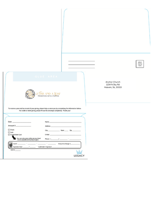 Legacy Offering Envelopes